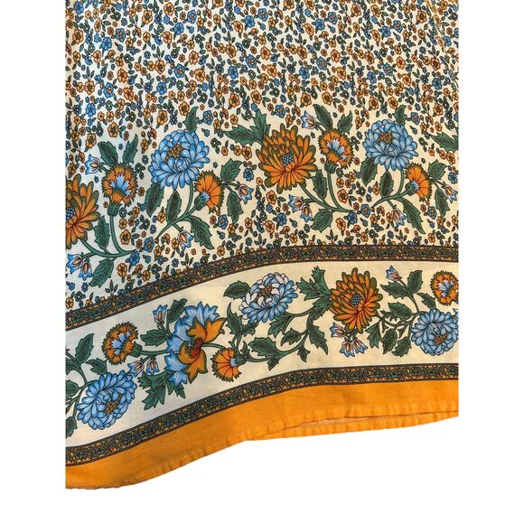 HALIFE Bohemian Ethnic Summer Beach Dress Boho Cover Up Short Floral Flowy XL - Picture 6 of 12